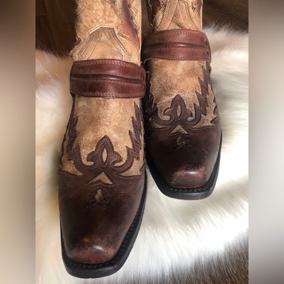 Men’s Stetson Outlaw Brown Boots in EUC - Picture 3 of 10